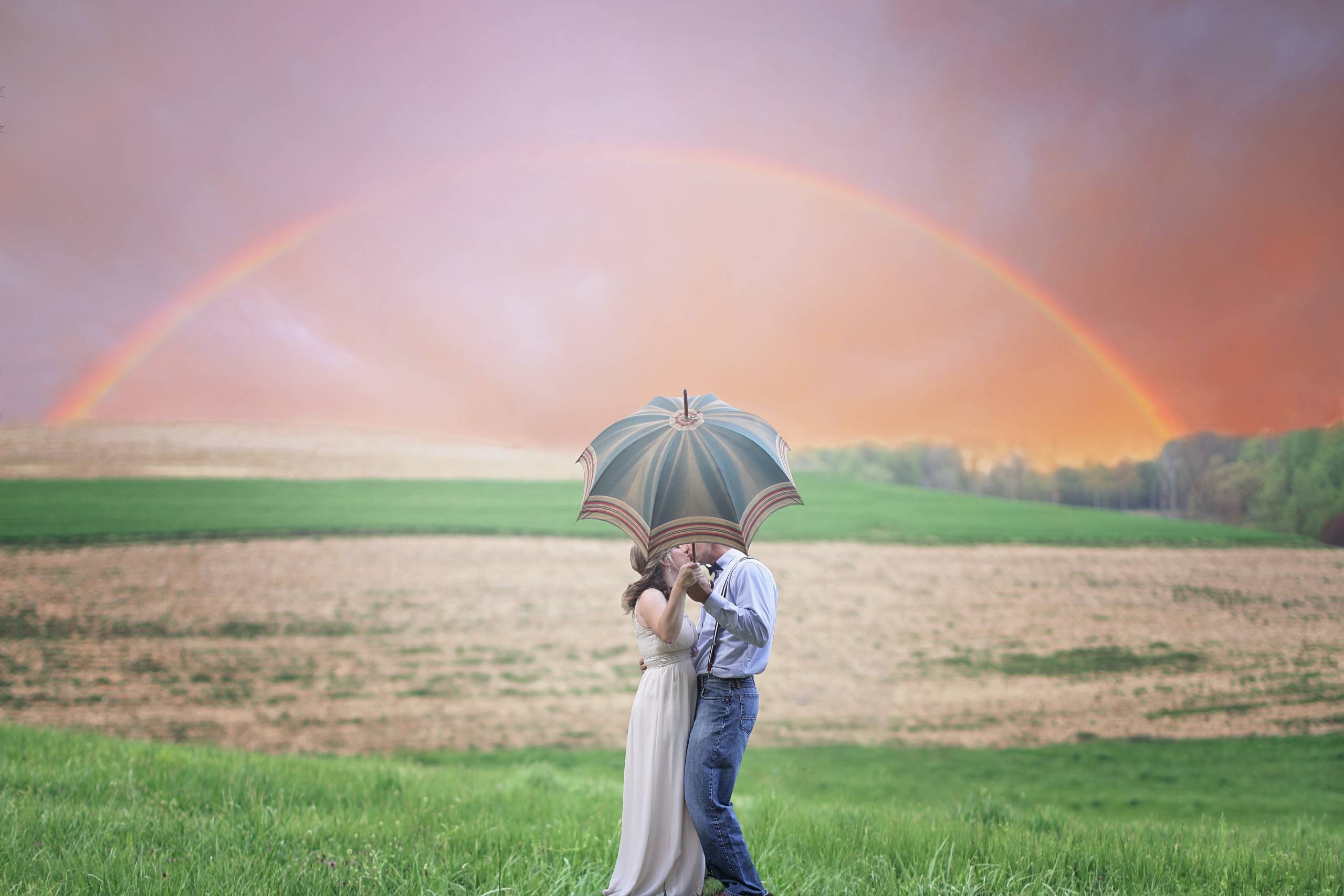 If You Want To see The Rainbow, You Must Endure the Rain.